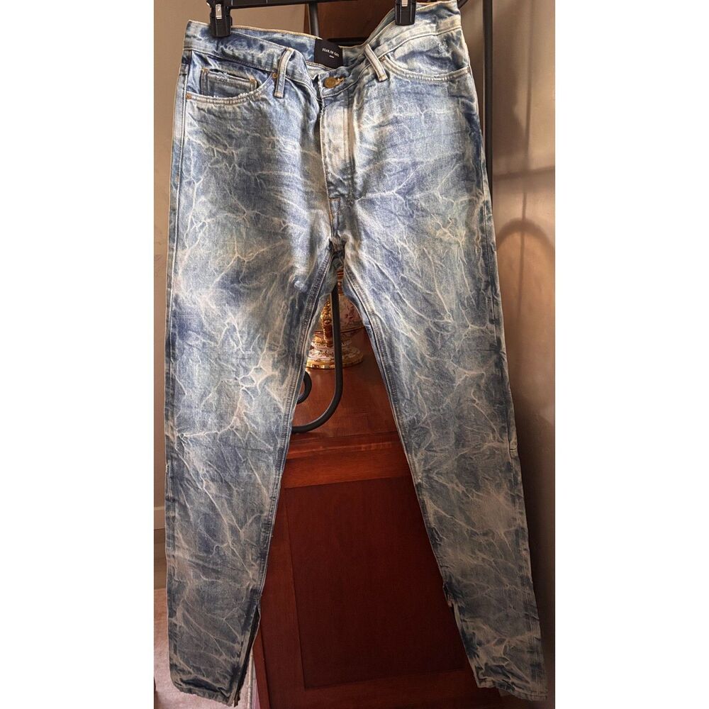 NWT Fear of God 5th Collection Holy Water Selvedge Jeans 35/35